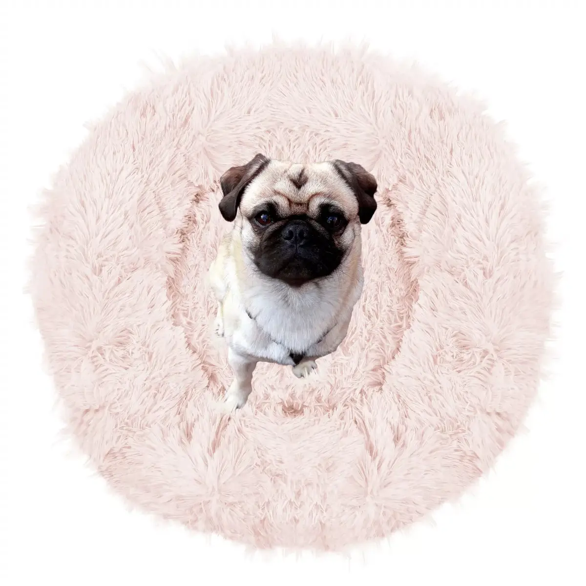 Pet bed Springos PA0102 — round 70 cm Photo 7