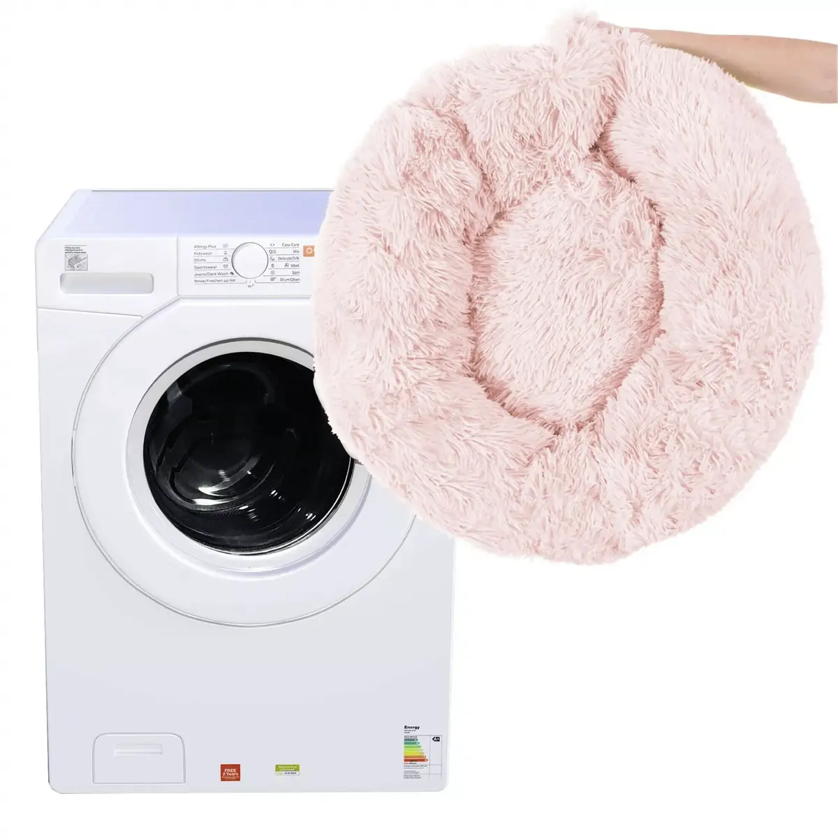Pet bed Springos PA0102 — round 70 cm Photo 8