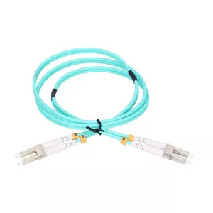 Fiber patchcord Extralink LC/UPC – LC/UPC, Multimode OM3, Duplex, 3.0 mm, 3 m