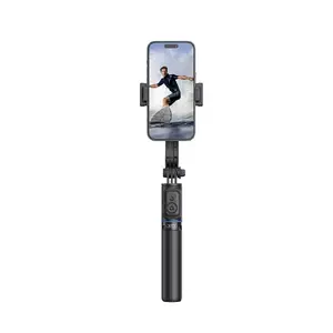 Selfie stick Bluetooth tripod XO SS13 — black, up to 106 cm height, Bluetooth remote