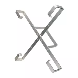 Kabeļu turētājs Extralink FRAME 800×800×100 mm — sienas alumīnija rāmis