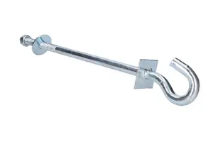 Extralink Cable Hook for hanging brackets 16/350mm steel wall mount silver