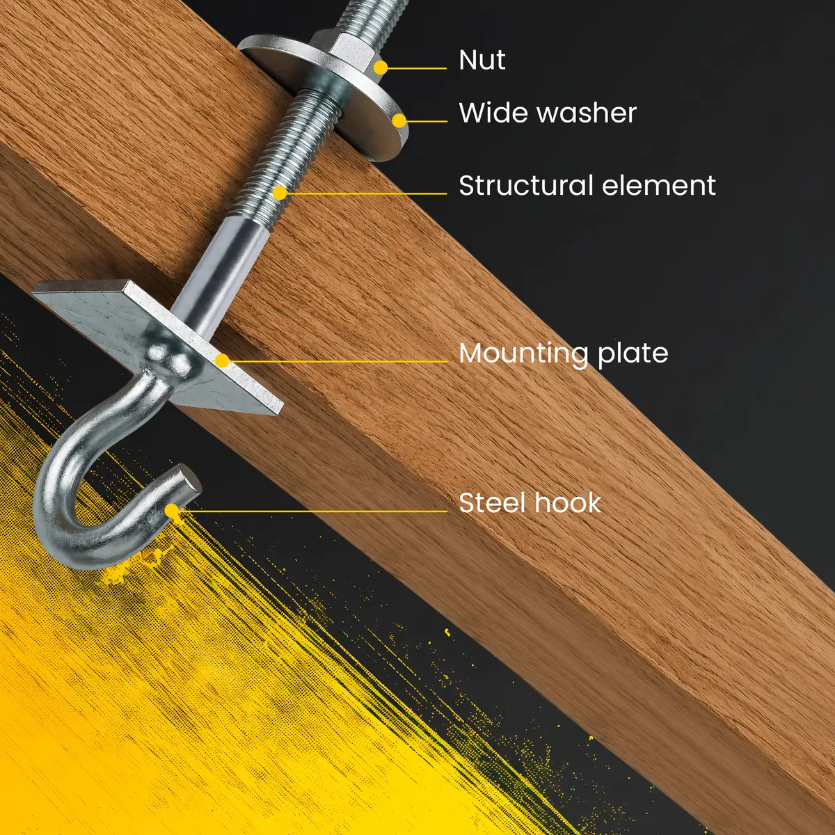 Extralink Cable Hook 12/400mm Photo 10