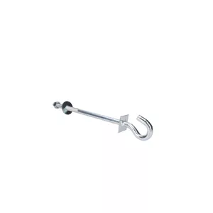 Kabeļu āķis Extralink EX.6433 Nerūsējošais tērauds Galda/Sienas 12mm platums