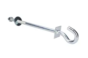 Extralink Cable Hook for Hanging Brackets EX.6495, Wall Mount, Steel, Silver, 300 mm