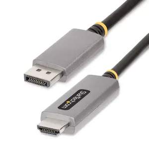 DisplayPort to HDMI Adapter Cable StarTech 6ft 8K 60Hz 4K 144Hz
