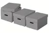 Esselte Home Medium Storage Box - Pack of 3 Photo 3