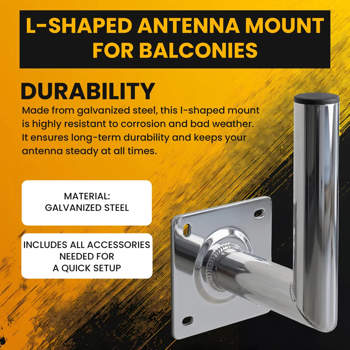 Extralink L200 Wall Mount Angle Bracket Photo 10