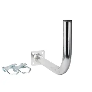 Extralink Balcony handle L400 400mm with u-bolts M8 steel galvanized