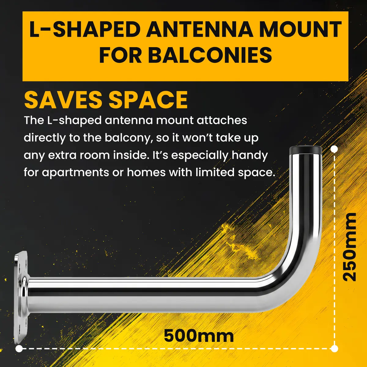 Extralink L500 Balcony Handle Mount 500mm Photo 8
