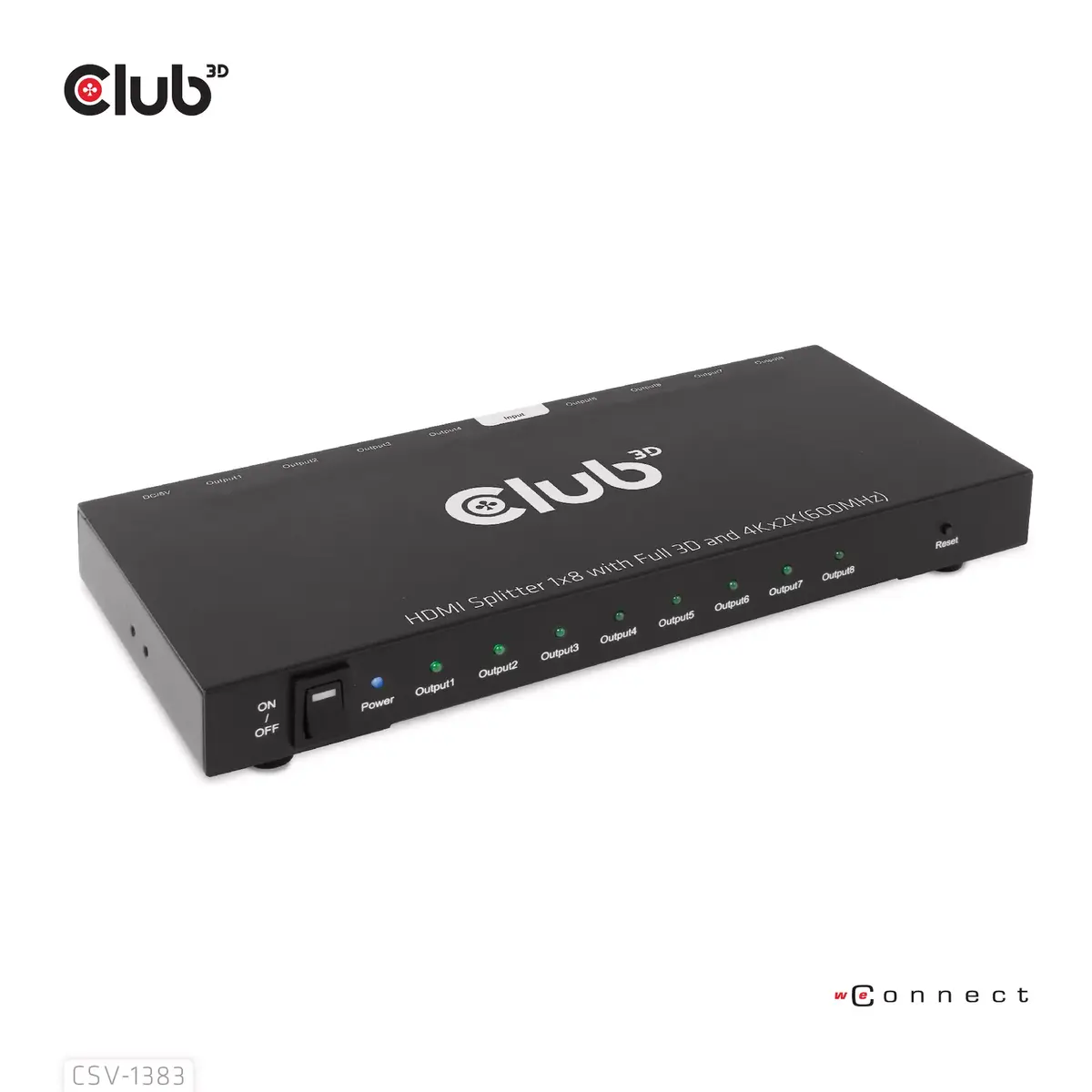 HDMI сплиттер CLUB3D 1 на 8 Photo 2