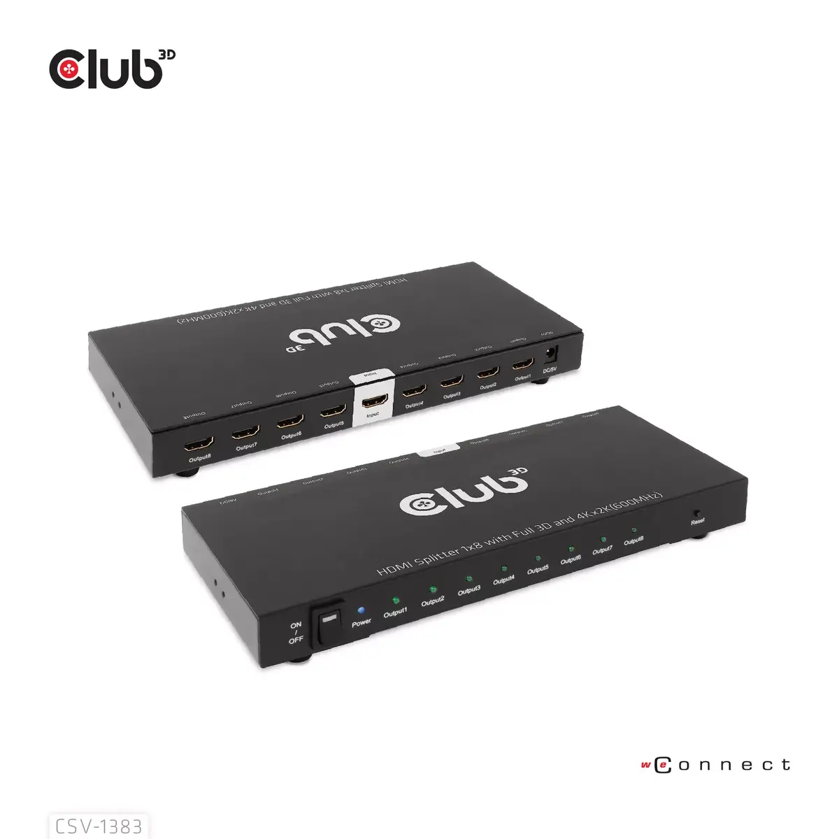 HDMI сплиттер CLUB3D 1 на 8 Photo 6