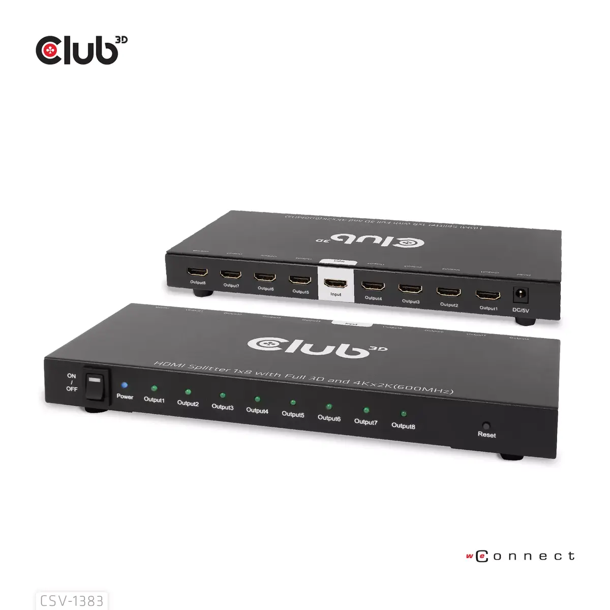 HDMI сплиттер CLUB3D 1 на 8 Photo 7