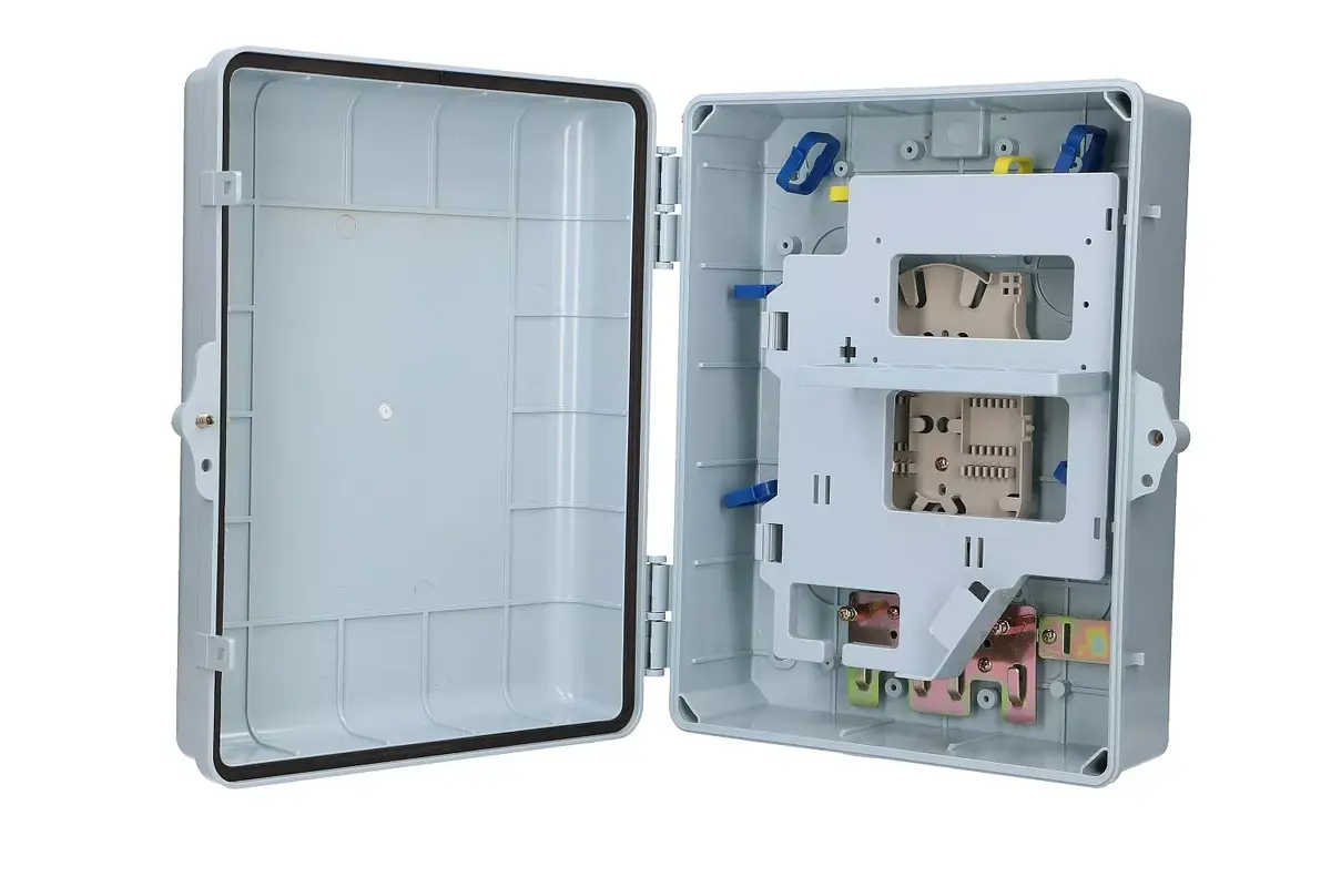 Fiber optic distribution box Extralink Flora 24 core Photo 5