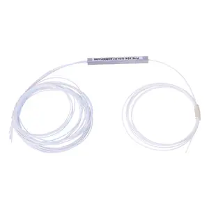 Cable splitter Extralink Splitter 1:4 PLC 900µm 1.5m — white fiberglass/steel, no connector