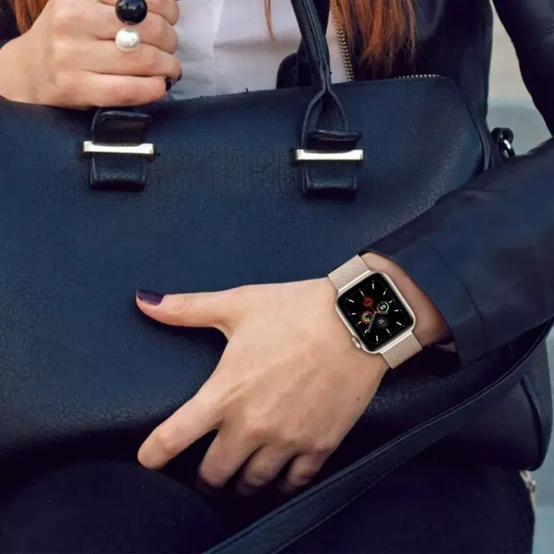 Tech-Protect Milanese siksniņa priekš Apple Watch 4–9 Photo 2