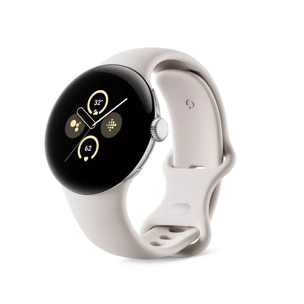 Google Pixel Watch 2 Viedpulkstenis - Sudraba 41 mm 4G Photo 2