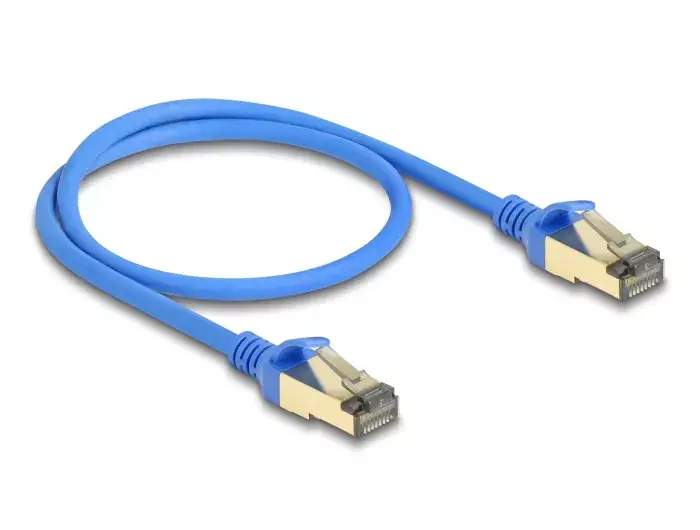 DeLOCK RJ45 Сетевой Кабель Cat.8.1 F/FTP Slim 0.5 м Photo 2