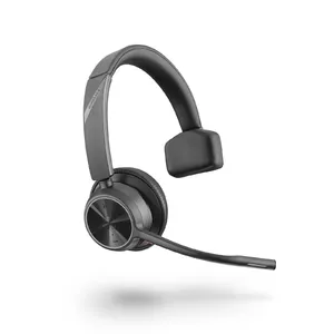 Austiņu komplekts HP POLY Voyager 4310 UC — bezvadu Bluetooth, galvas saite, supraaural, darbības rādiuss 50 m, 122 g, melns