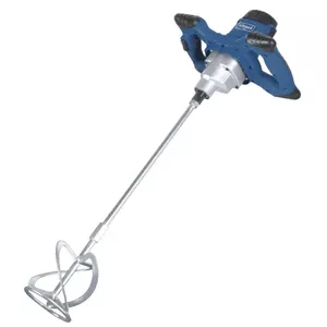 Concrete mixer Scheppach PM1200, 1200 W, 230 V, max 700 RPM, AC-powered
