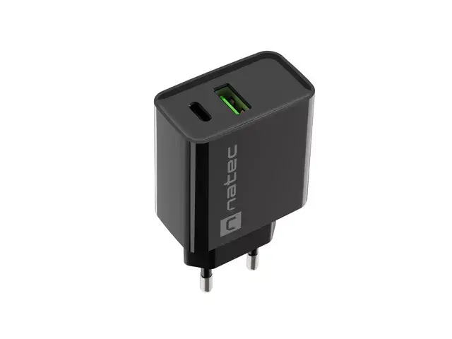 NATEC RIBERA 12V 20W USB-C PD 3.0 Wall Charger Photo 2