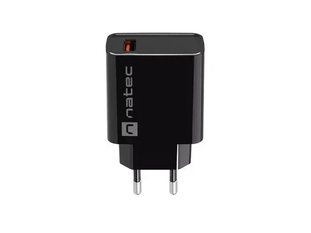 NATEC Ribera AC ātrās uzlādes lādētājs — 18W Photo 4