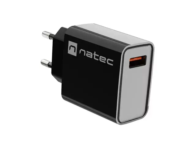 NATEC Ribera AC ātrās uzlādes lādētājs — 18W Photo 6