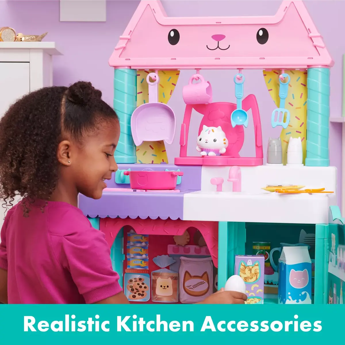 Spin Master Gabby’s Dollhouse Cakey Kitchen набор Photo 7