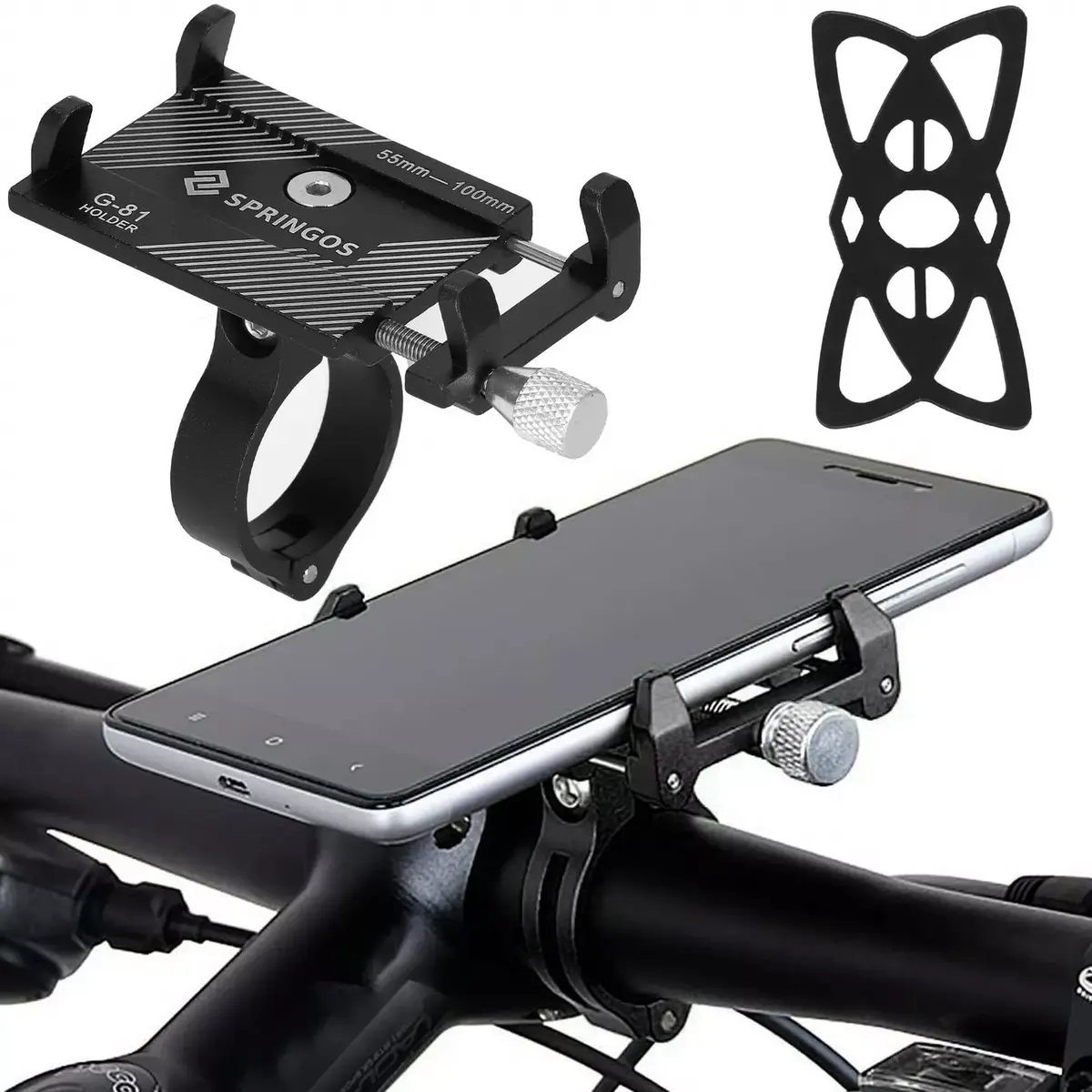 Bicycle Phone Holder Springos BA0059 Photo 5