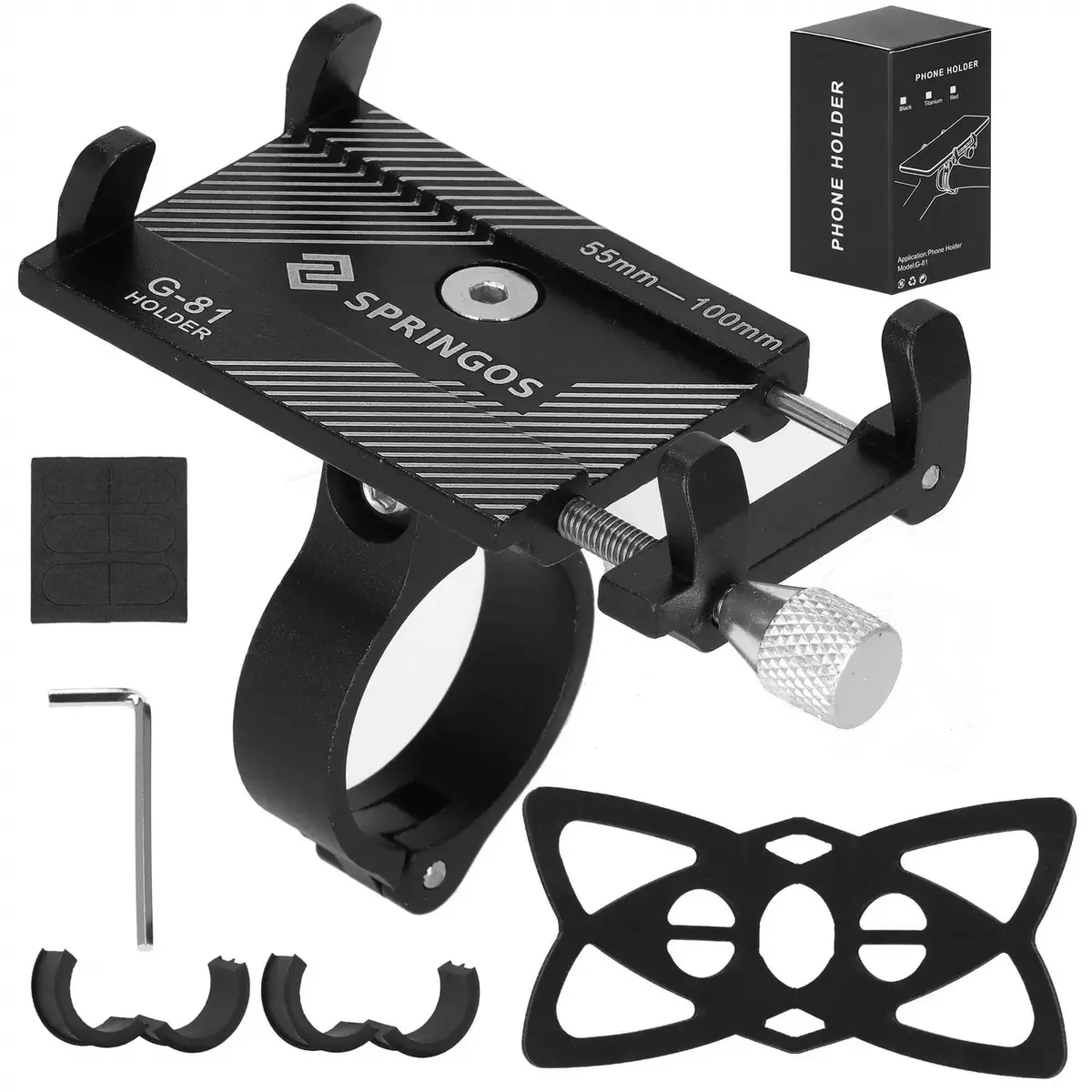 Bicycle Phone Holder Springos BA0059 Photo 7