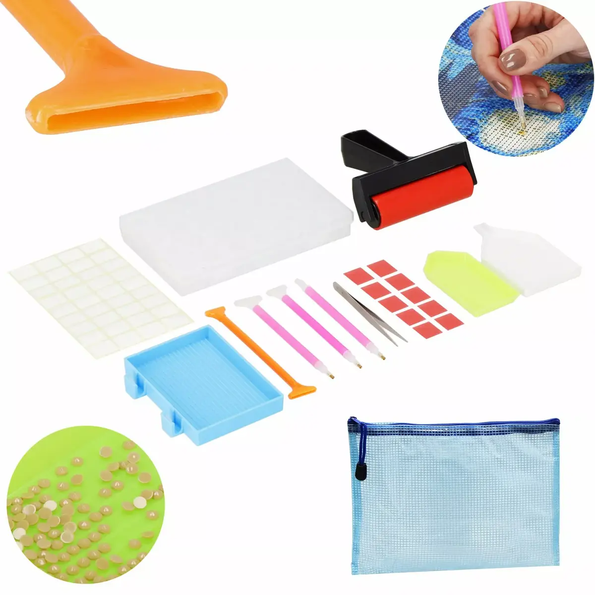 Diamond painting kit Springos DP0034 Photo 7