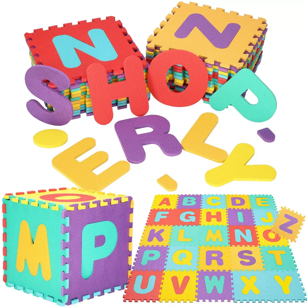 Springos FM0018 Children's Foam Puzzle Mat Photo 7