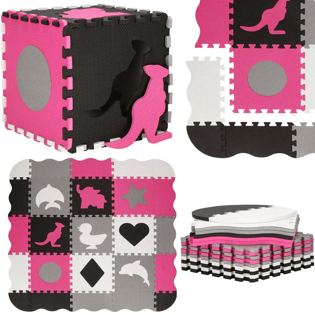 Children's foam play mat Springos FM0015 120×120 cm Photo 5