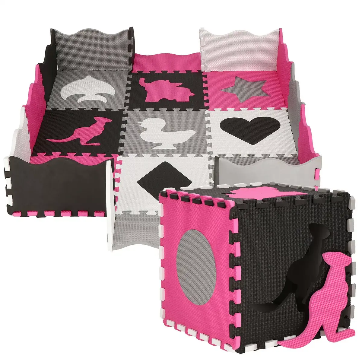 Children's foam play mat Springos FM0015 120×120 cm Photo 7