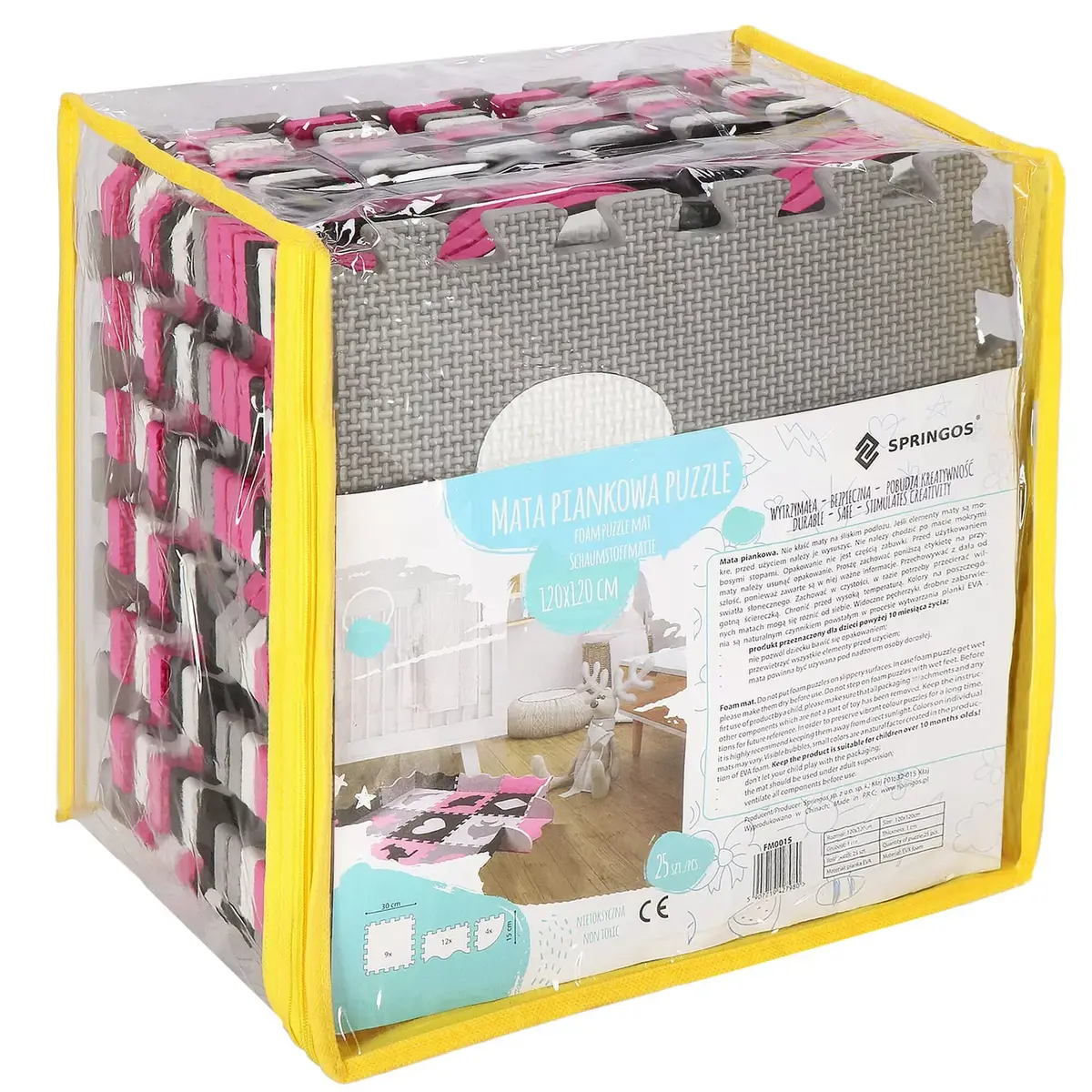 Children's foam play mat Springos FM0015 120×120 cm Photo 10