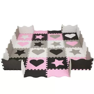 Children’s foam play mat Springos FM0014, 150×150 cm — puzzle floor mat