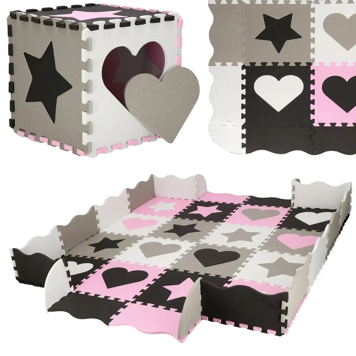 Children’s foam play mat Springos FM0014, 150×150 cm Photo 7