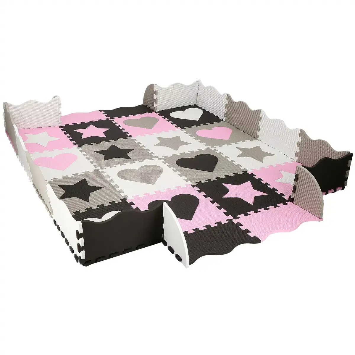 Children’s foam play mat Springos FM0014, 150×150 cm Photo 9