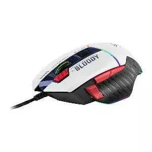Игровая мышь A4Tech Bloody W95Max USB — правша, белая, 12000 DPI, 1 мс, 250 ips, 125/2000 Гц