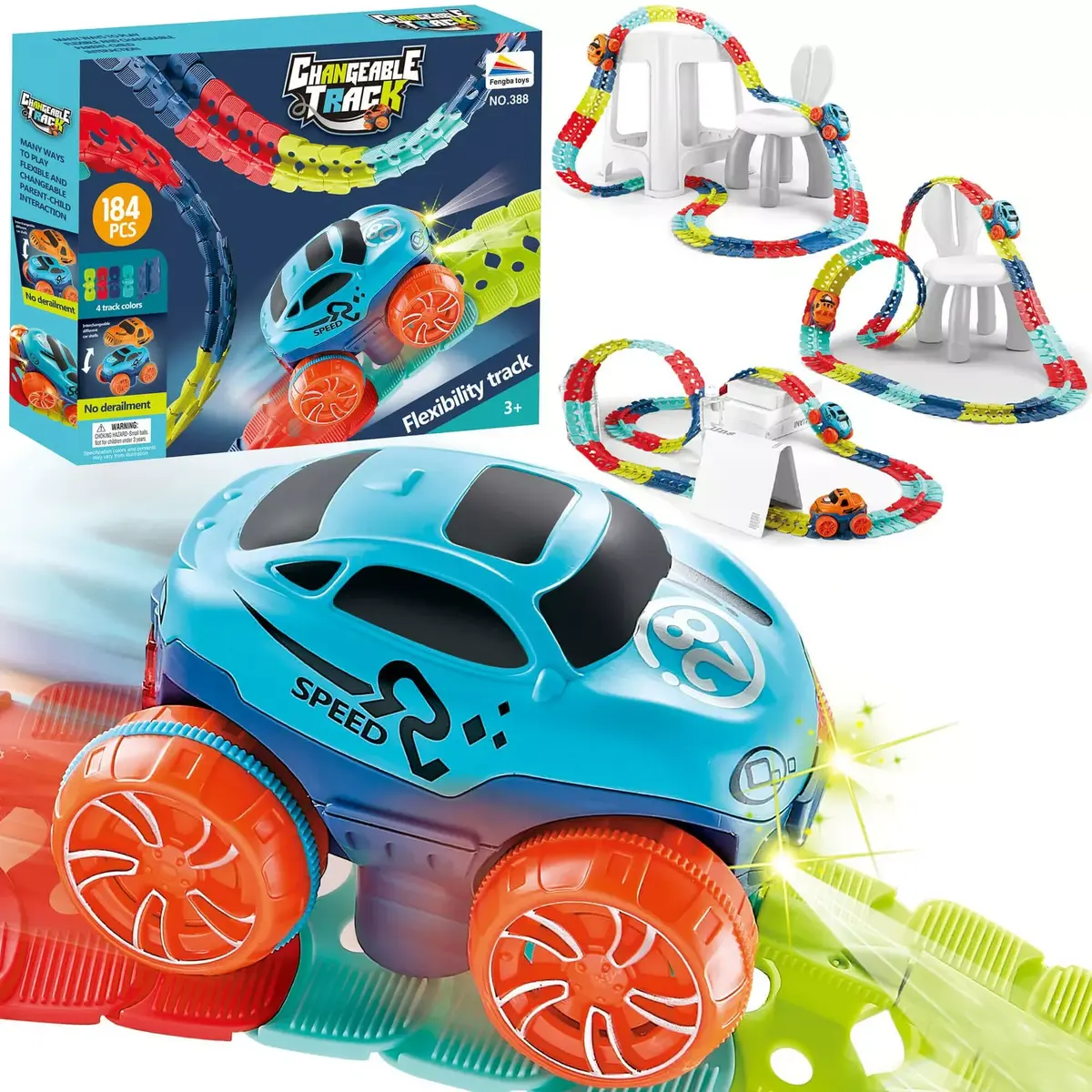 Toy racetrack Springos RT0001 Race Track Photo 2