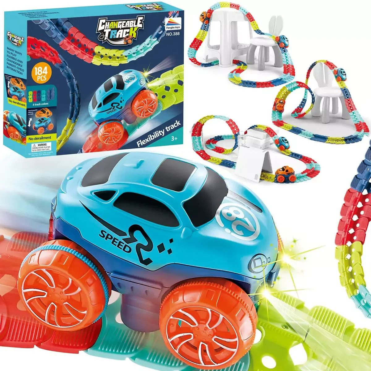 Toy racetrack Springos RT0001 Race Track Photo 3