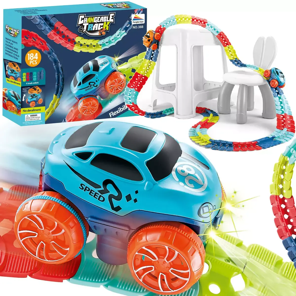 Toy racetrack Springos RT0001 Race Track Photo 4