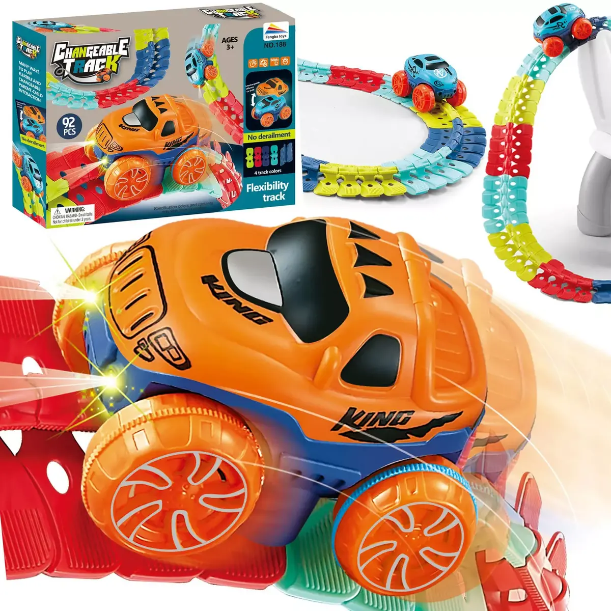 Springos RT0002 Flexible Race Track Set Photo 4
