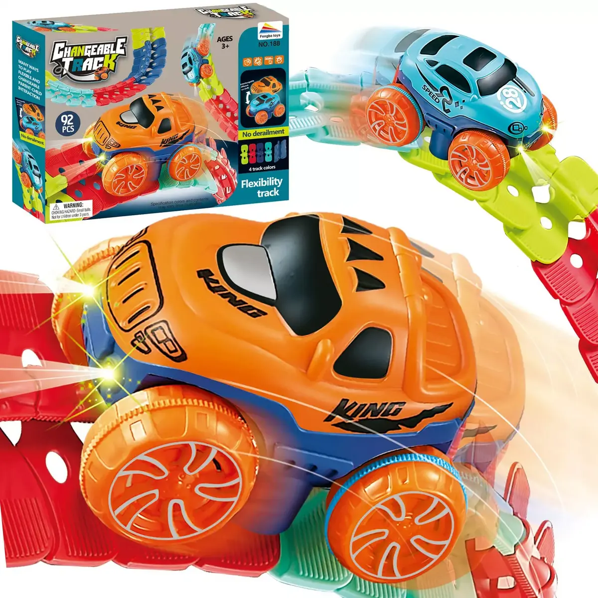 Springos RT0002 Flexible Race Track Set Photo 6