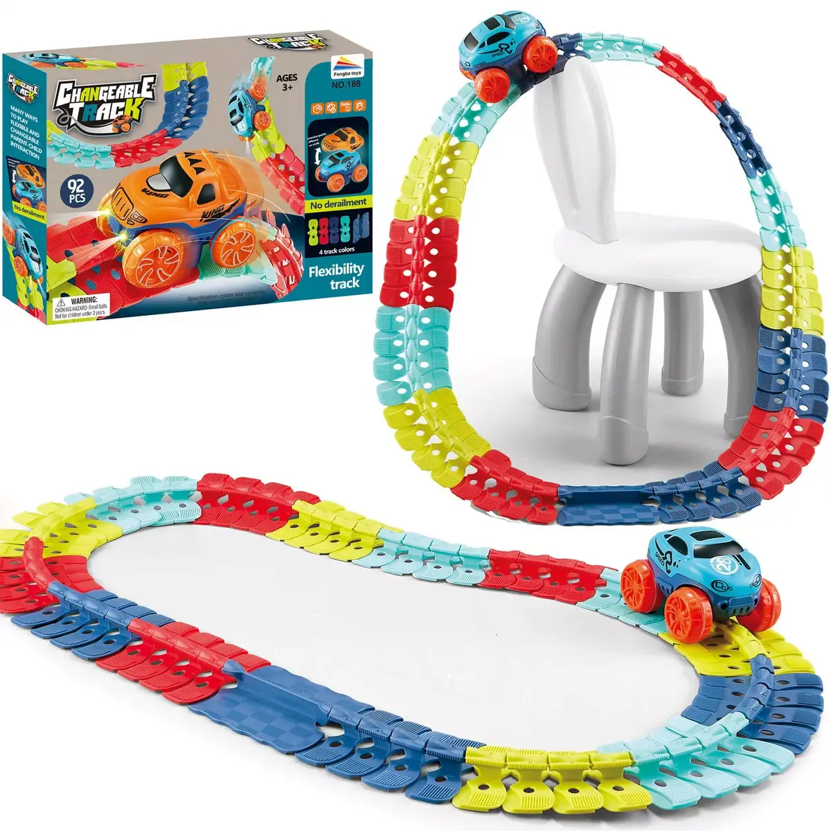 Springos RT0002 Flexible Race Track Set Photo 7