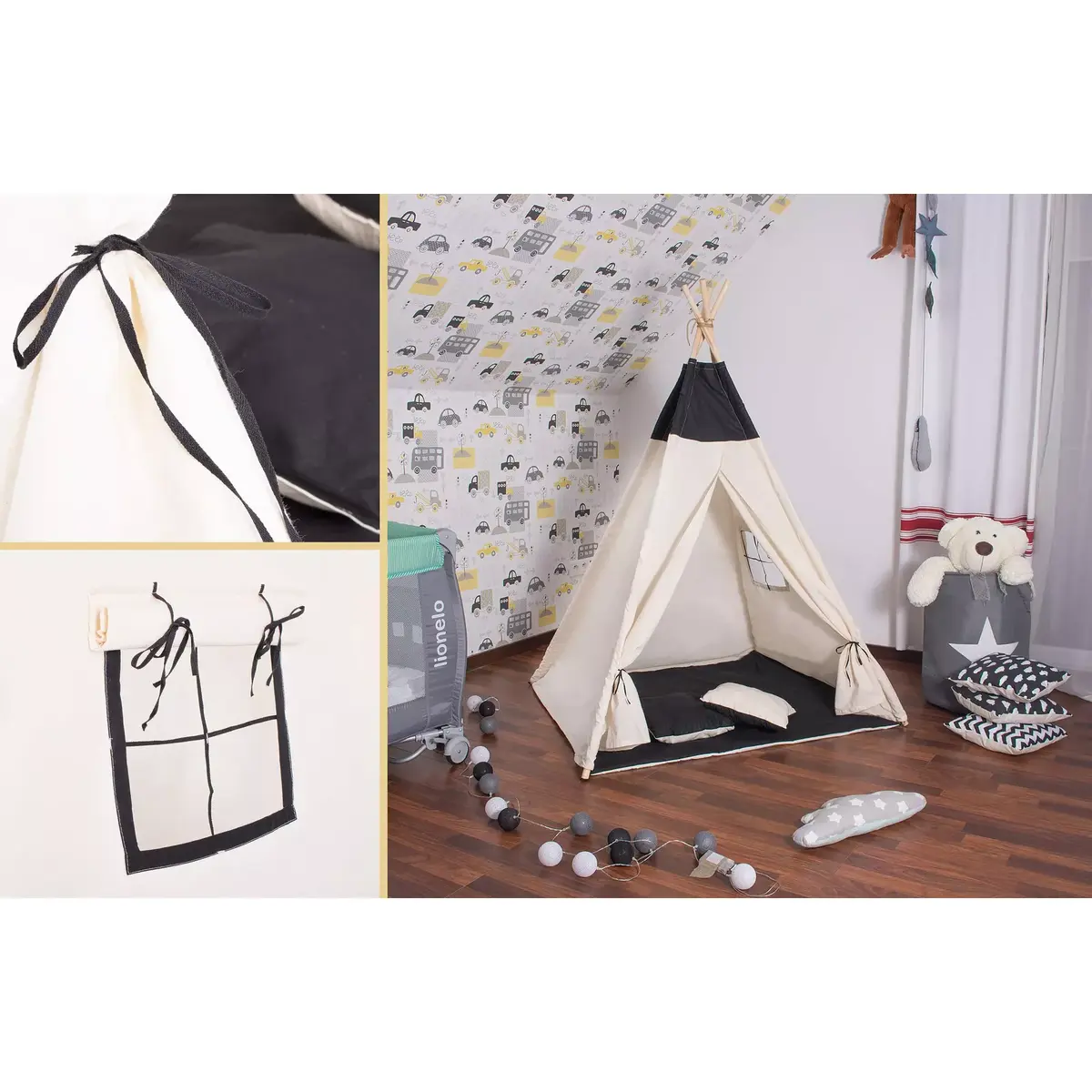 Springos TIP11 kids' play tipi tent Photo 4