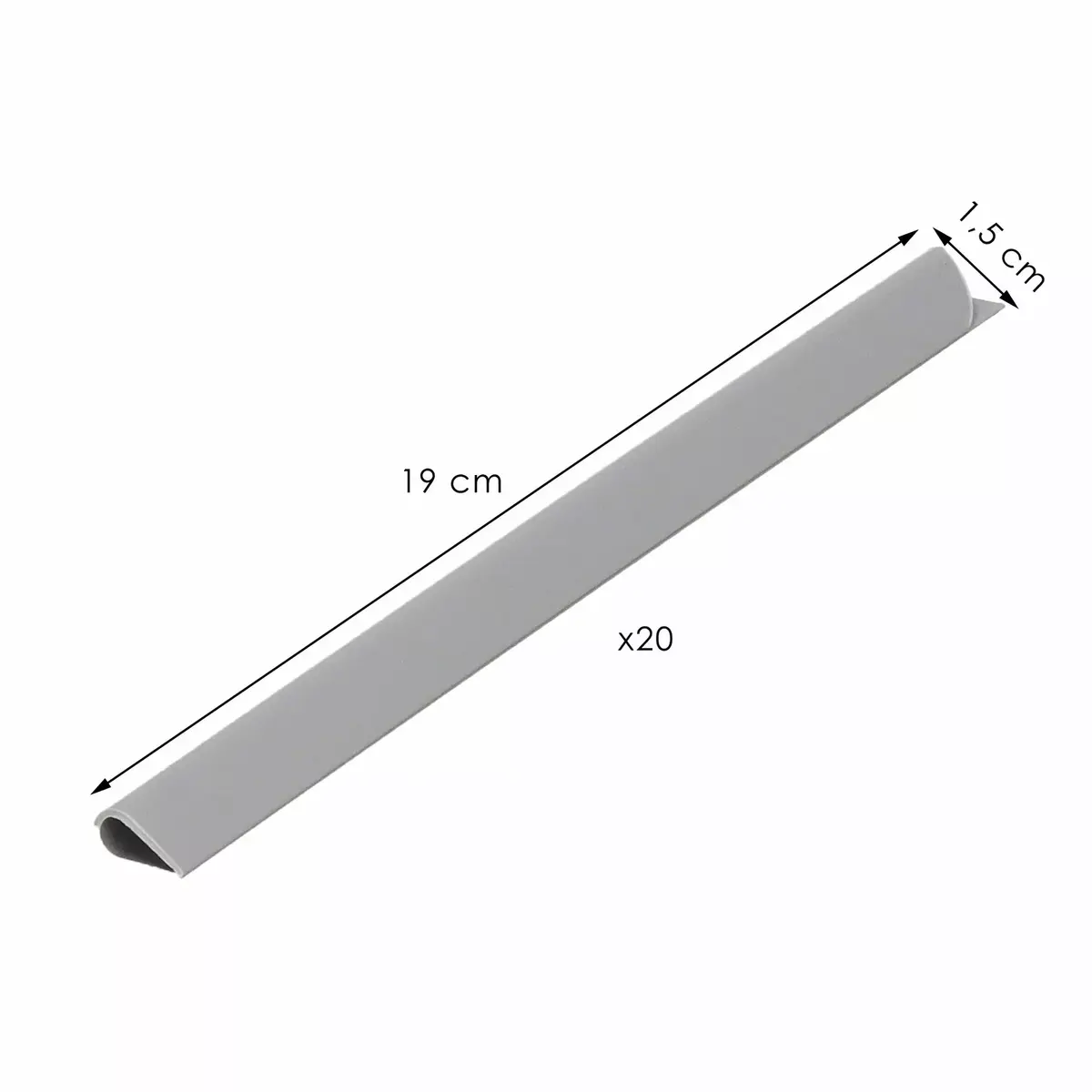 Монтажные клипсы Springos FN0007 19 см Photo 8