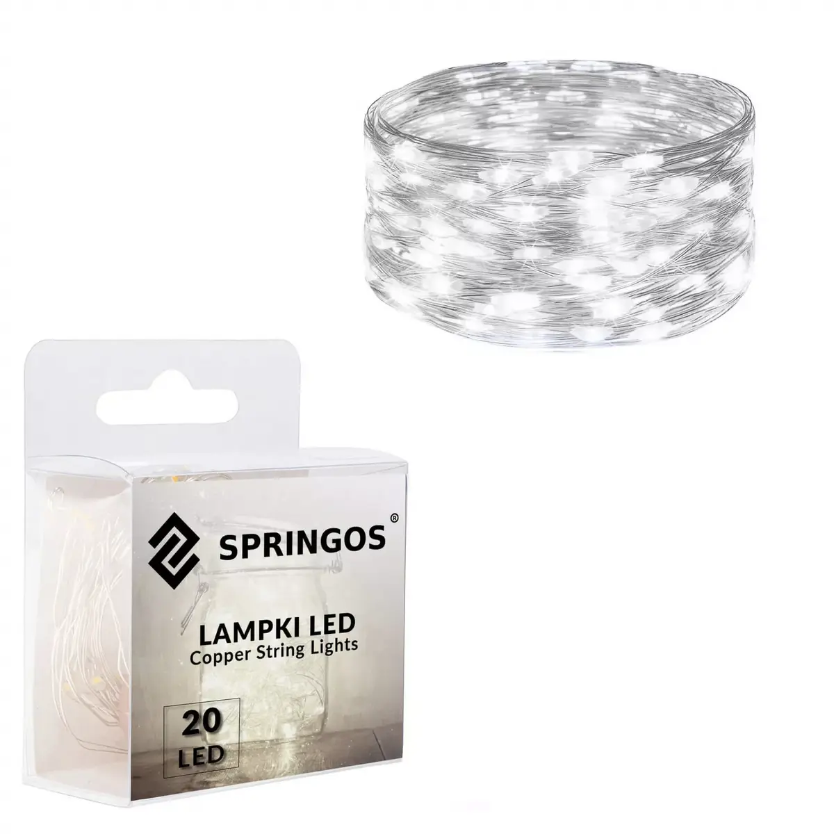 LED battery lamp Springos CL0006 Photo 10