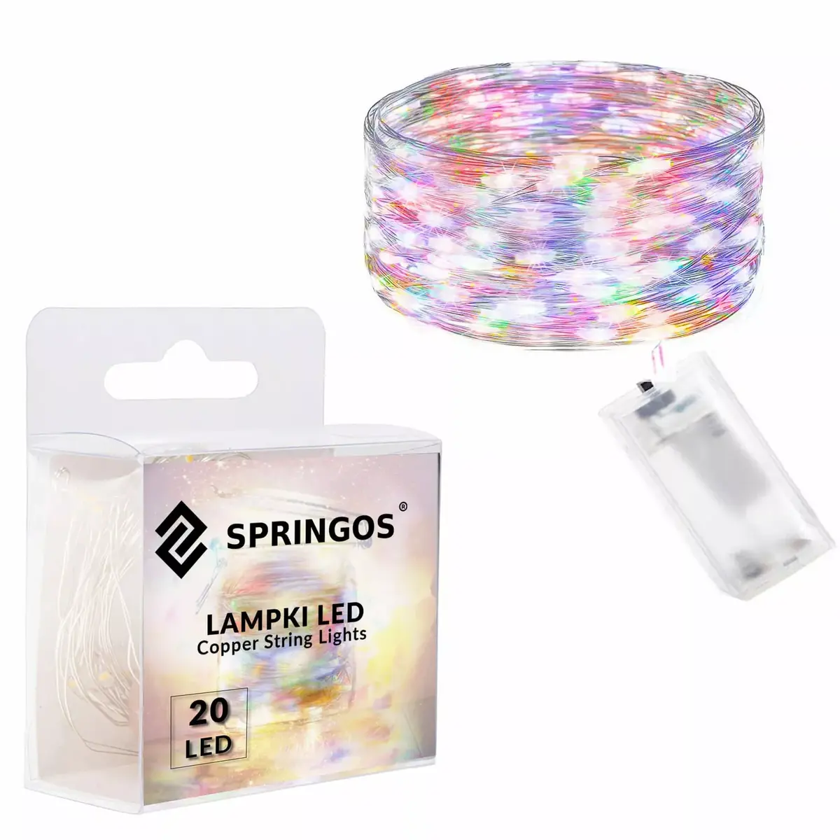 Springos CL0008 rechargeable LED light — 20 LEDs Photo 9