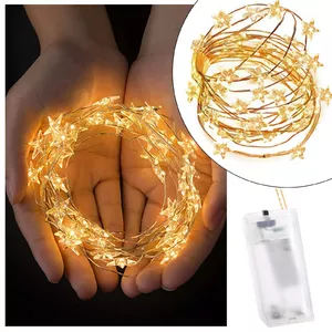 Decorative String Lights Springos CL0070, 20 Low-Power LEDs, Indoor/Outdoor Accent Lighting
